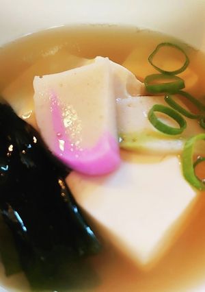 大きめ豆腐のすまし汁-レシピのメイン写真