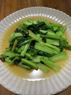 ビールがうまい青菜炒め-レシピのメイン写真