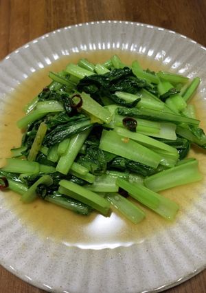 ビールがうまい青菜炒め-レシピのメイン写真