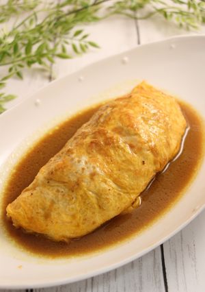 簡単！オムカレー　ココナッツスープカレー-レシピのメイン写真