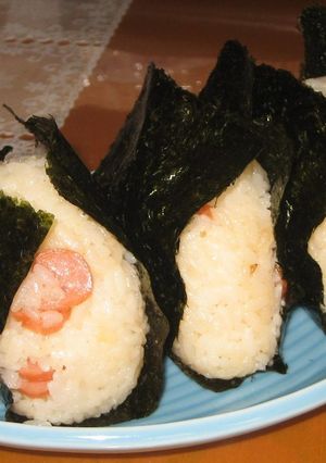 ウインナーおにぎり！-レシピのメイン写真