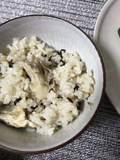 まいたけと塩昆布の炊き込みご飯-レシピのメイン写真