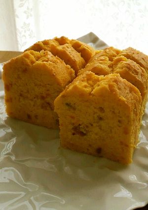 黄色いかぼちゃケーキ-レシピのメイン写真