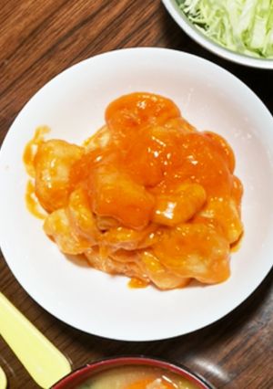 鶏胸肉のオーロラソース和え-レシピのメイン写真