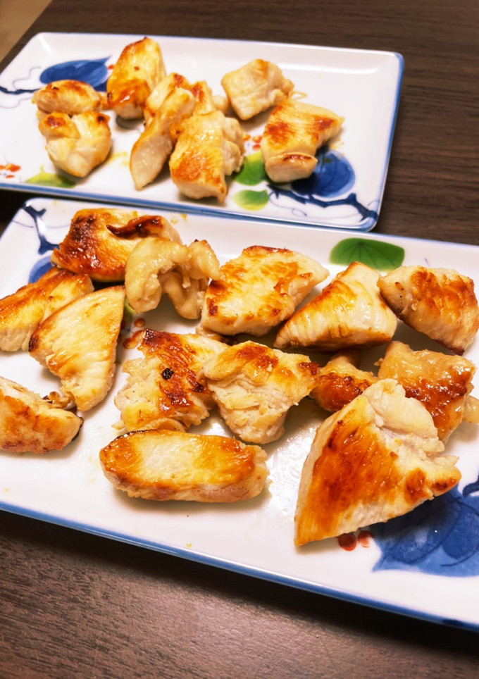 鶏むね肉の簡単焼き-レシピのメイン写真