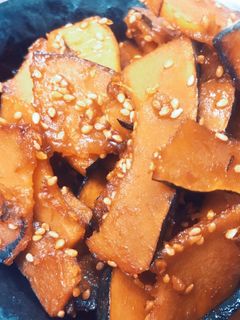 ≪簡単≫金平風◎かぼちゃの炒め物-レシピのメイン写真