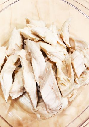 愛猫用　しっとり柔らか鶏肉ささみ♡-レシピのメイン写真