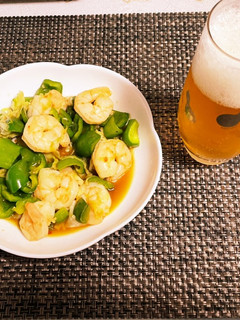 ペペロンエビ炒め-レシピのメイン写真