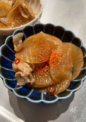 簡単!時短!濃く旨!豚肉と大根の甘煮炒め-レシピのメイン写真