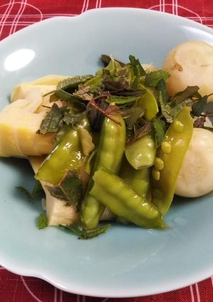 春野菜の炊いたん-レシピのメイン写真