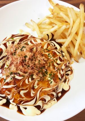 はんぺんでカンタン！混ぜないお好み焼き-レシピのメイン写真