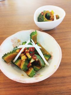ゴーヤ消費に☆ゴーヤのピリ辛炒め-レシピのメイン写真