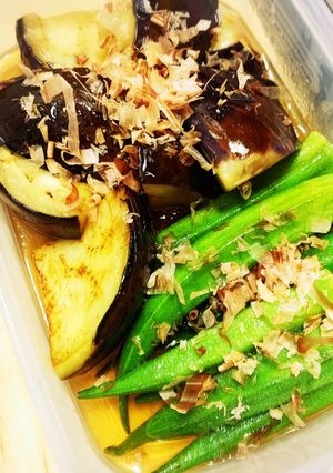 ナスとおくらの煮浸し-レシピのメイン写真