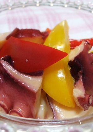 蛸とパプリカの和風マリネ✿-レシピのメイン写真