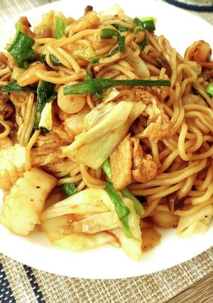 オイスターソースがあればできる！焼きそば-レシピのメイン写真