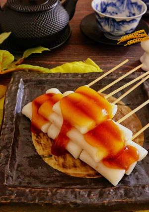 レンジで簡単！トッポッキでみたらし団子-レシピのメイン写真