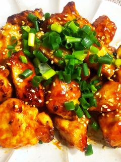 簡単!鶏むねで揚げないヤンニョムチキン-レシピのメイン写真
