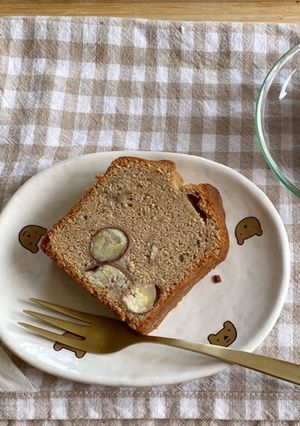 栗の黒糖パウンドケーキ-レシピのメイン写真