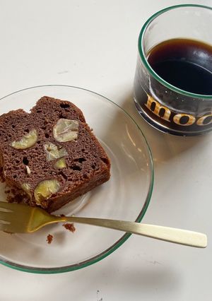 栗とココアのしっとりパウンドケーキ-レシピのメイン写真