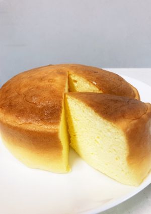 割れないスフレチーズケーキ-レシピのメイン写真