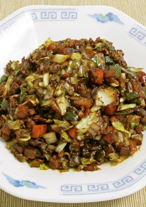 泡菜肉末（パオツァイロ－モ－）-レシピのメイン写真