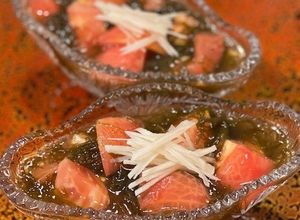 超簡単！　もずくとトマトの酢の物-レシピのメイン写真