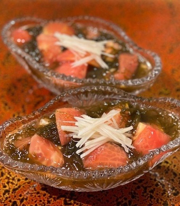 超簡単！ もずくとトマトの酢の物 by SAICOOK 【クックパッド】 簡単