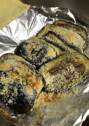 茄子のおから粉焼き-レシピのメイン写真