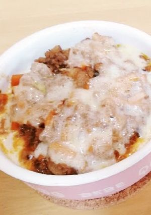 簡単！お豆のミートドリア-レシピのメイン写真