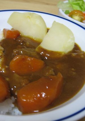 活力鍋でギュっと牛筋カレー-レシピのメイン写真