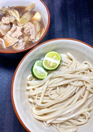 舞茸肉汁うどん-レシピのメイン写真