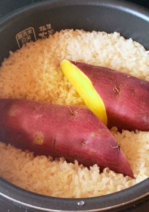 ご飯炊きついでに→ふかし芋を作っちゃう-レシピのメイン写真