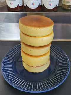 シリコンの型を使ったホットケーキ-レシピのメイン写真