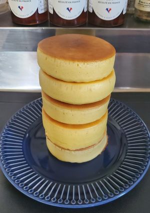 シリコンの型を使ったホットケーキ-レシピのメイン写真