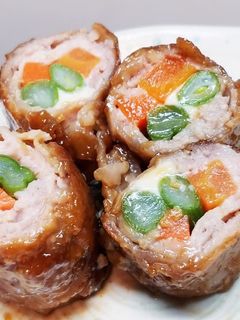 柔らかい☆野菜の肉巻き☆-レシピのメイン写真