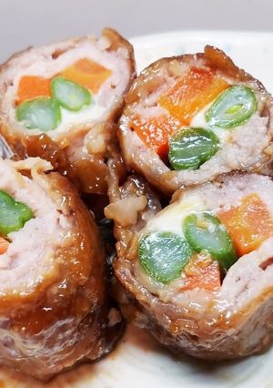 柔らかい☆野菜の肉巻き☆-レシピのメイン写真