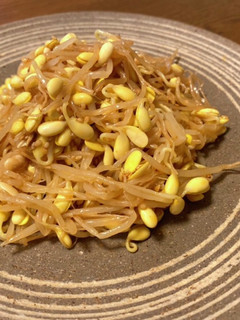 【簡単】ピリ辛! 豆付もやしのナムル-レシピのメイン写真