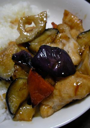鶏むね肉の黒酢炒め-レシピのメイン写真