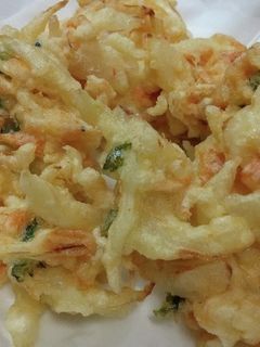 桜えびと玉ねぎのかき揚げ-レシピのメイン写真