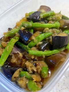 【作り置き】茄子といんげん豆のおろし和え-レシピのメイン写真