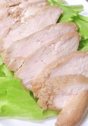 ≪鍋に入れて放置するだけ≫◎サラダチキン-レシピのメイン写真