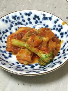 肉巻き梨のトマトソース煮込み-レシピのメイン写真