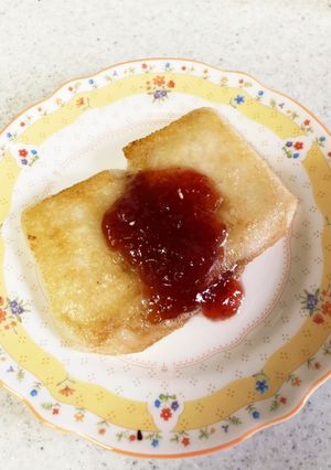 フライパンで♡いちごジャム&バターもち♡-レシピのメイン写真
