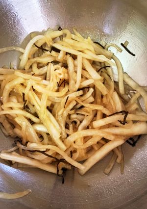 大根と塩昆布のお漬け物〜-レシピのメイン写真