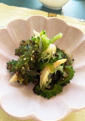 ゴーヤと茗荷のさっぱり和え-レシピのメイン写真