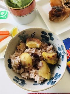 小豆入り栗ご飯-レシピのメイン写真