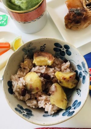 小豆入り栗ご飯-レシピのメイン写真