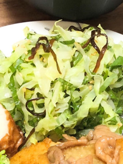 大葉と塩昆布のさっぱりサラダ-レシピのメイン写真