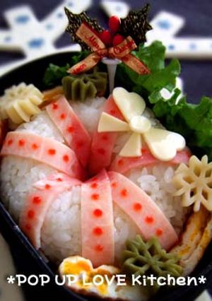 ★クリスマスホワイトリース◎弁当*Ym*-レシピのメイン写真