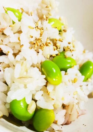 枝豆の茹で方と美人ごはん極UMAMI美人-レシピのメイン写真